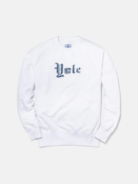 J. PRESS YALE GOTHIC SPELLOUT SWEATSHIRT