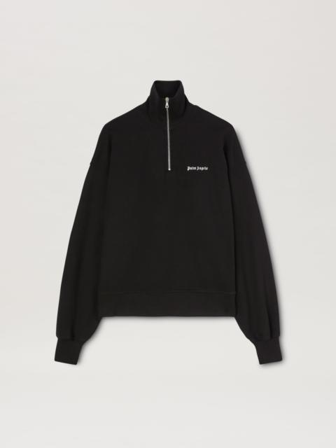 Embroidered Logo High Neck
