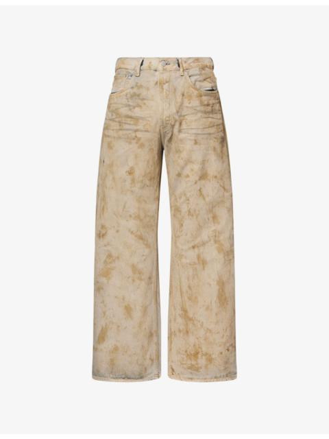 Acne Studios 1989 Drago Road wide-leg jeans | REVERSIBLE
