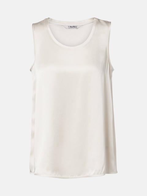 'S Max Mara Estri satin top