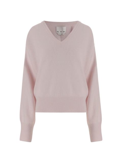 SA SU PHI crew-neck sweater