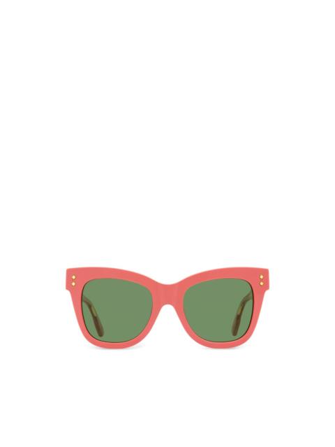 GUCCI cat-eye frame sunglasses