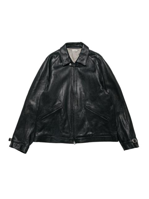 PHIGVEL MAKERS Co. Lost & Found Leather Zip Blouson Black(Smooth)