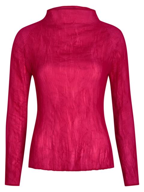 Issey Miyake Pleated Chiffon top