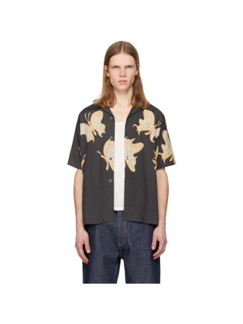 NEEDLES Black Kae Tanaka Edition S/S One-Up Shirt