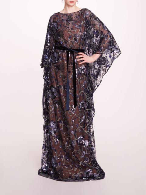 Marchesa CLIMBING VINES KAFTAN