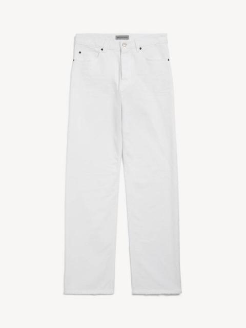 BALENCIAGA Men's Slim Fit Jeans in White