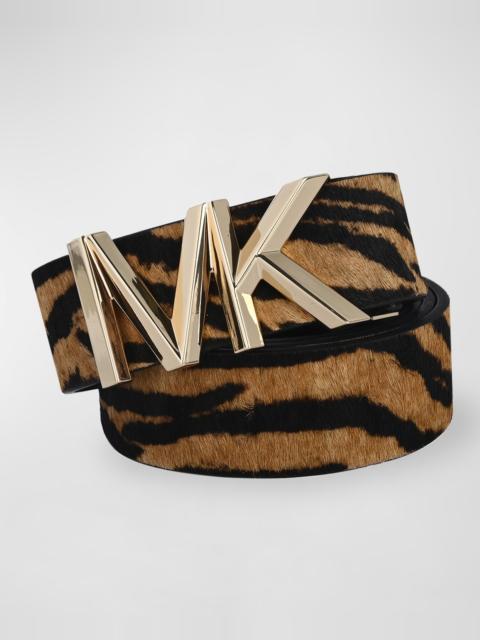 MICHAEL KORS Karli Calf Hair Belt