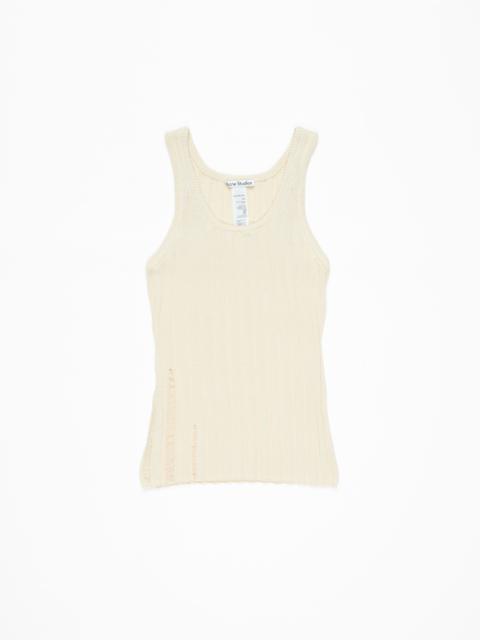 Acne Studios Tank top - Cream white