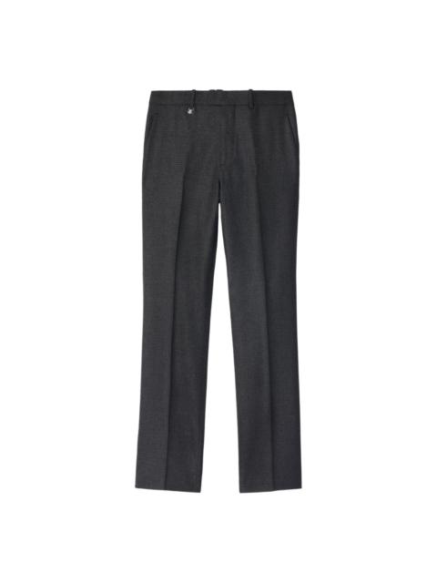 Burberry check-pattern trousers