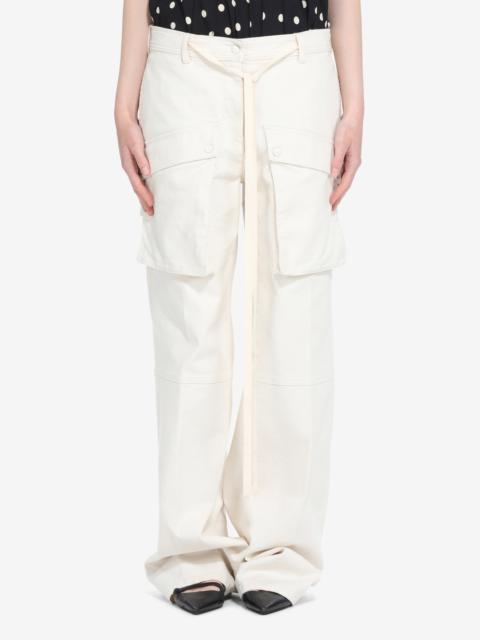 N°21 FABRIC PANTS