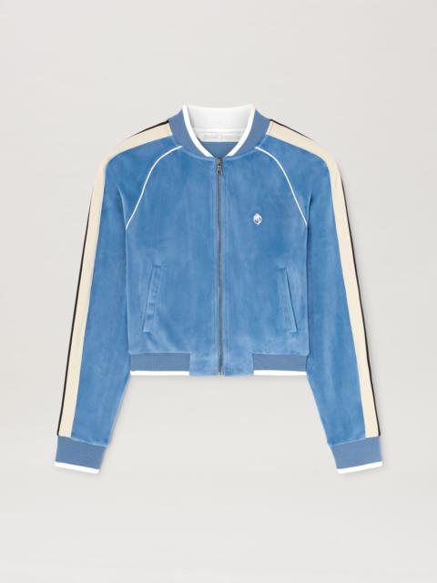Palm Angels Oval Palm chenille Track Jacket