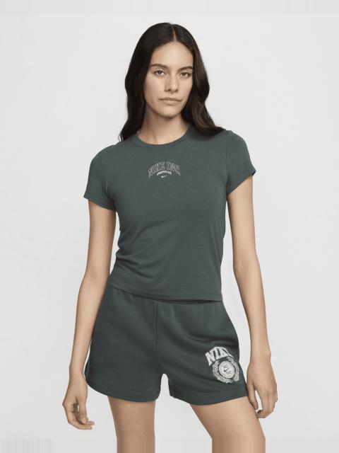 Women's Nike Sportswear Chill Knit Cropped T-Shirt