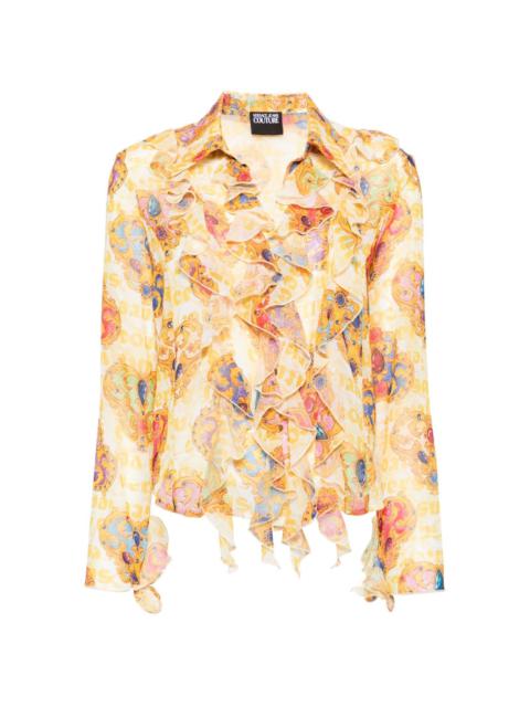 Heart Couture chiffon blouse