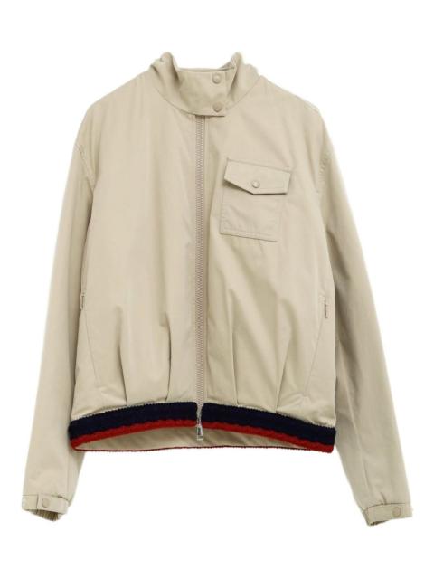 Moncler zip-fastening banded jacket