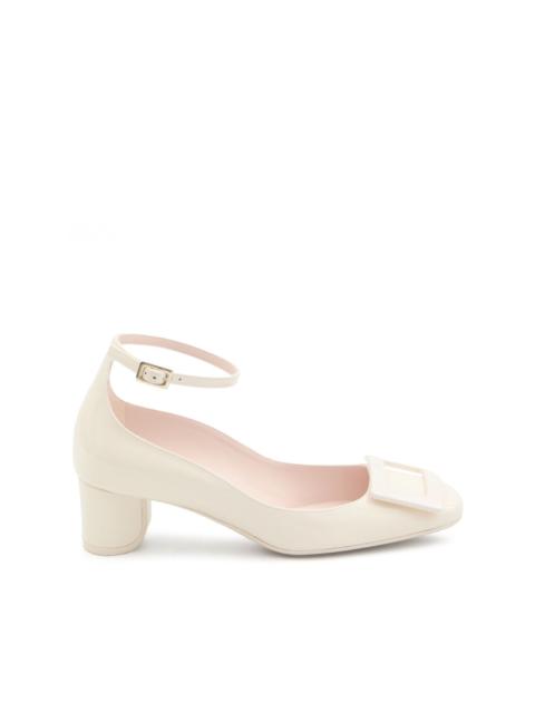 Roger Vivier ankle-strap square pumps