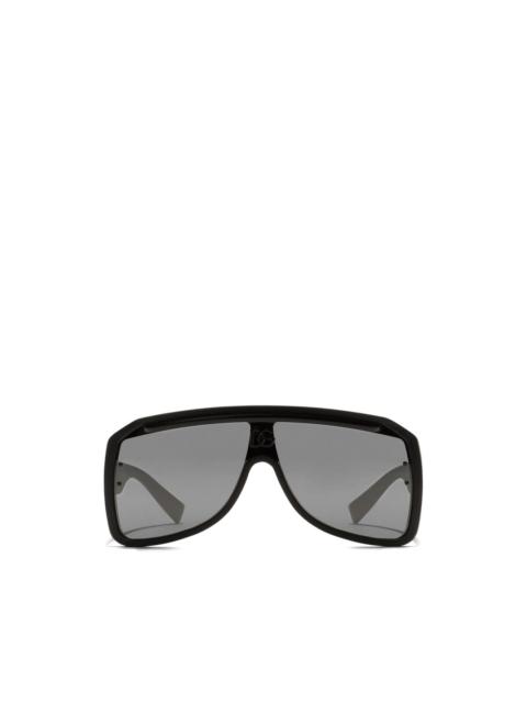 Dolce & Gabbana visor-style geometric-frame sunglasses