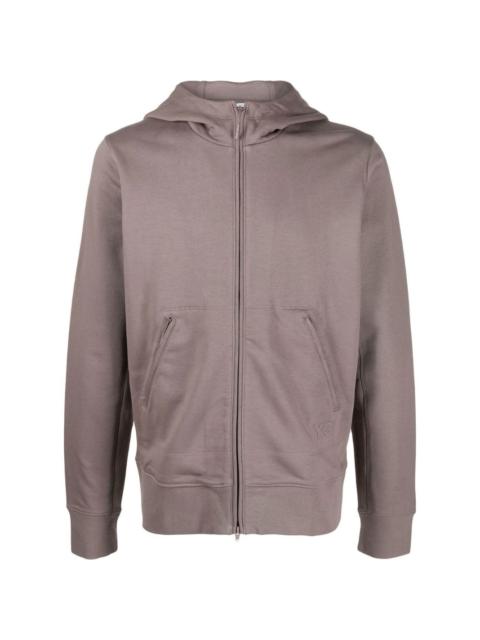 Y-3 zip-up cotton hoodie