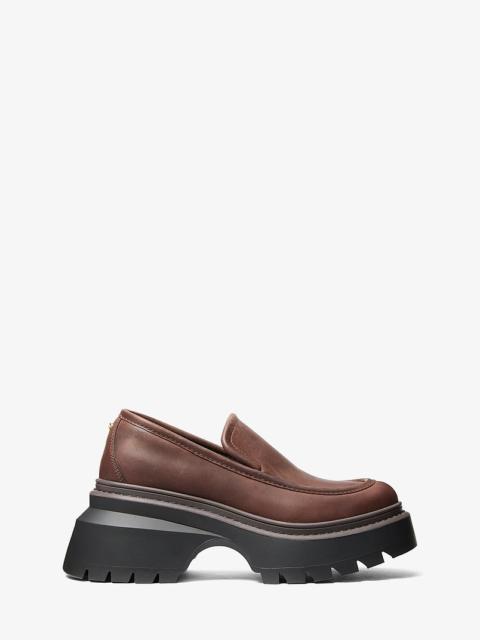 MICHAEL KORS Shiloh Leather Loafer