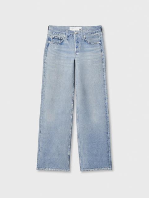 rag & bone rb Miramar Cam Relaxed Straight Pant Mallow Knit