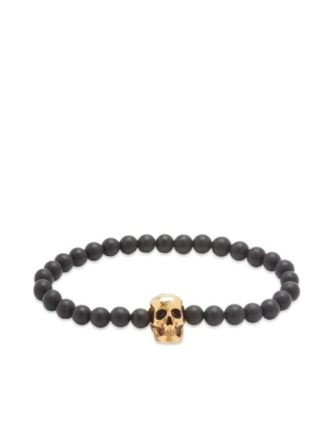 Alexander McQueen Alexander McQueen Skull Beaded Bracelet