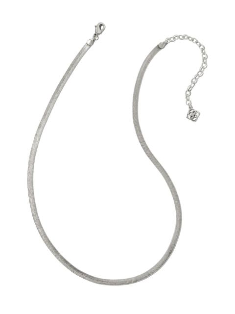 KENDRA SCOTT Kassie Chain Necklace in Vintage Silver