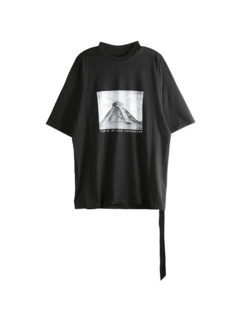 Rick Owens DRKSHDW Rick Owens Drkshdw Print-detail Short-sleeve T-shirt