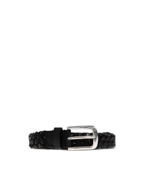 Diesel B-Flag braided belt