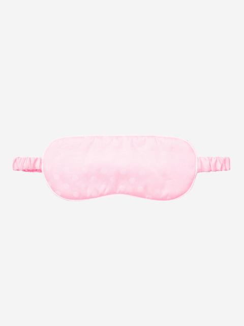 Derek Rose Eye Mask Kate 7 Cotton Jacquard Pink