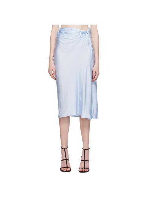 【関税込み】Bless ブルー SMLXL Rain Skirt ミディアムスカート BLESS Blue SMLXL Rain Skirt Midi Skirt | REVERSIBLE
