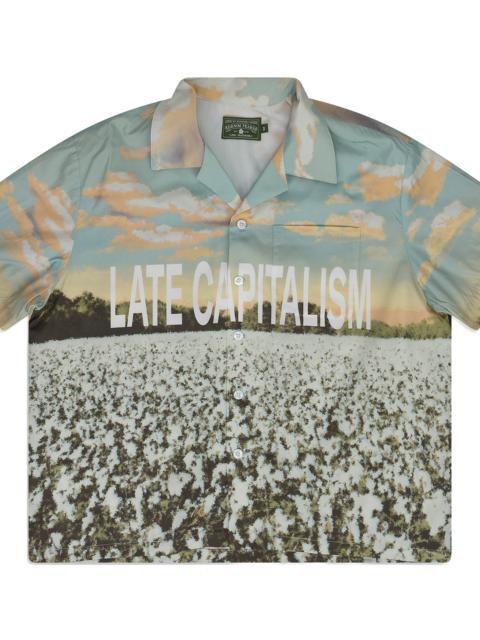 DENIM TEARS Late Capitalism Button-Up T-Shirt "Multicolor" DT779