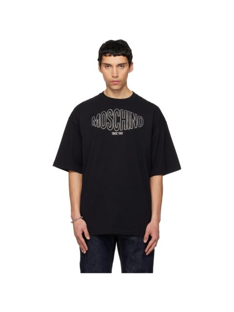 Moschino Black Logo Sport T-shirt