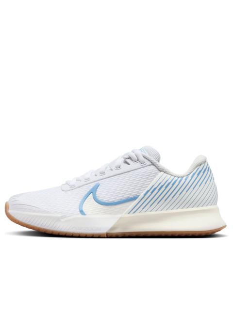 (WMNS) NikeCourt Air Zoom Vapor Pro 2 Tennis Shoes 'White Sail Gum Light Brown Light Blue' DR6192-10