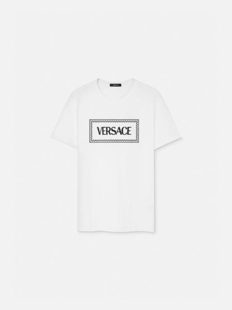 VERSACE Embroidered '90s Vintage Logo T-Shirt