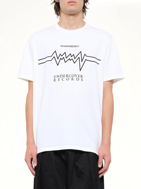 UNDERCOVER Undercover Records T-Shirt in White