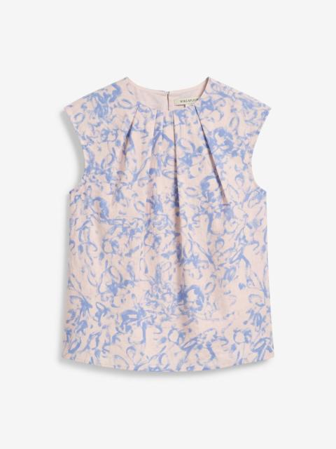 M.M.LaFleur Nika Summer Friday Top - Printed Voile