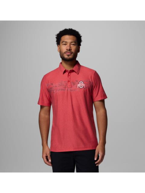 Columbia Men's Collegiate Thistletown Hills Printed Polo - Ohio State