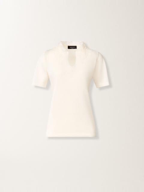 FABIANA FILIPPI Silk and cotton polo