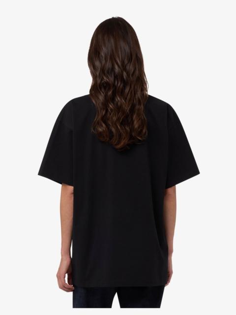 Moschino MOSCHINO TEDDY BEAR ORGANIC COTTON JERSEY T-SHIRT