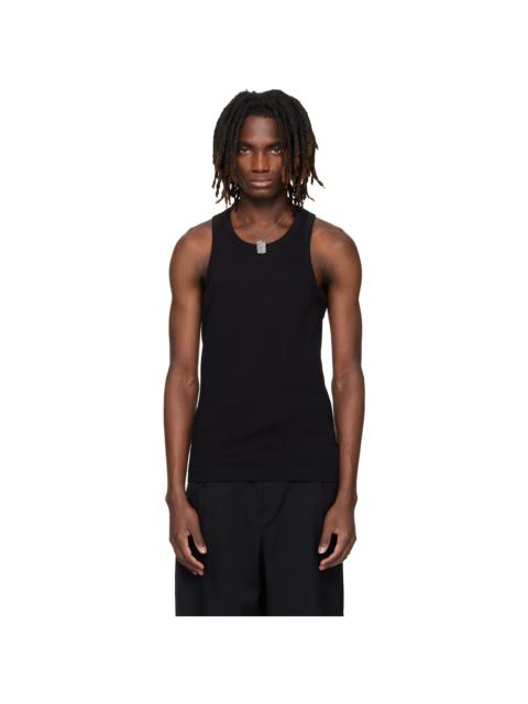 Yohji Yamamoto Black Ultima PS Tank Top