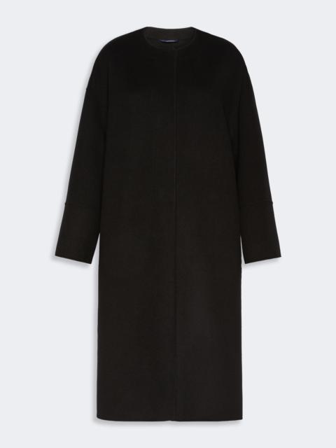 'S Max Mara ELODIA Double wool broadcloth coat - BLACK