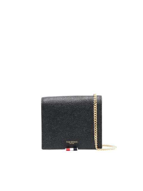 Thom Browne pebbled bi-fold wallet