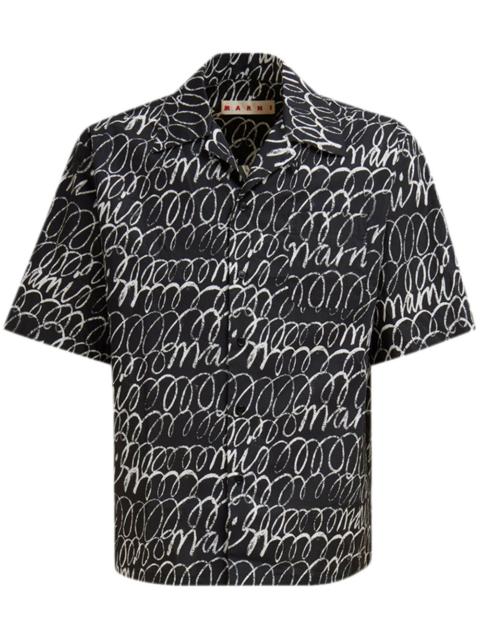 Marni graphic-print shirt