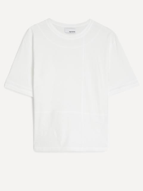 sage NATION Cross Stitch T-Shirt