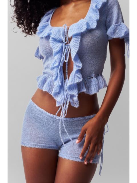 GUIZIO KNIT SIDE TIE SHORT