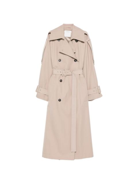 Sportmax Spxgocce belted double-breasted trench coat