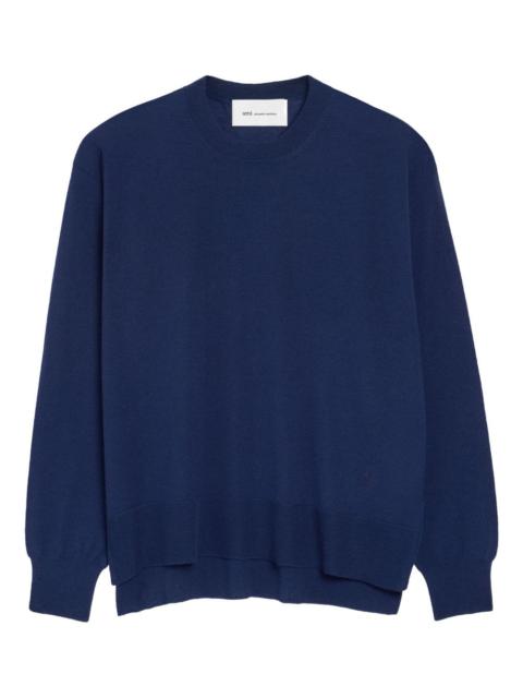 AMI Paris Ami De Coeur crew-neck sweater
