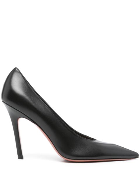 Amina Muaddi 105mm Christine Pumps