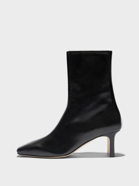 Aeyde Billie Square-Toe Ankle Boots