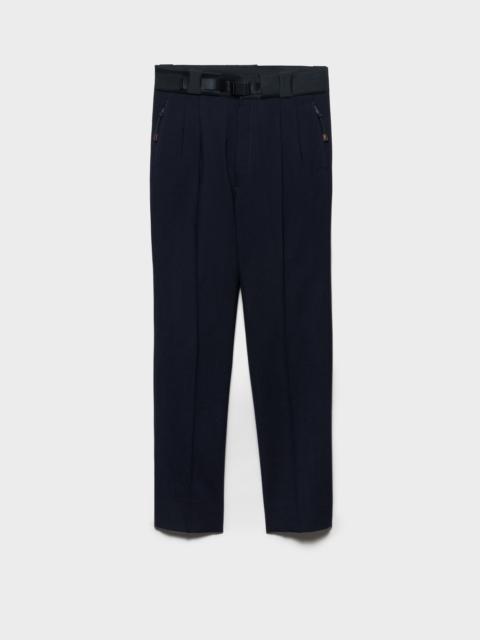 Prada Wool pants with technical details